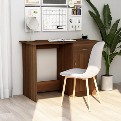 Scrivania 100X50X76 Cm In Legno Multistrato