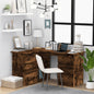 Scrivania Angolo 145X100X76 Cm Legno Multistrato