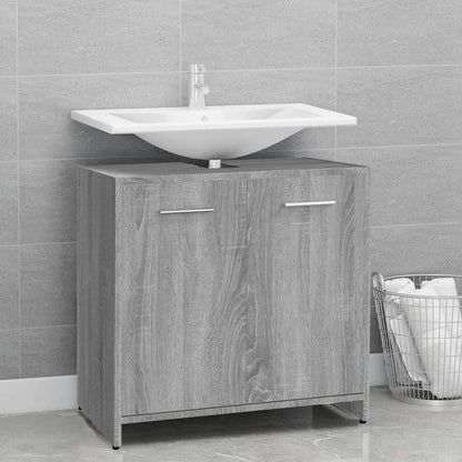 Mobile Lavabo Bagno 60X33X60 Cm Legno Multistrato