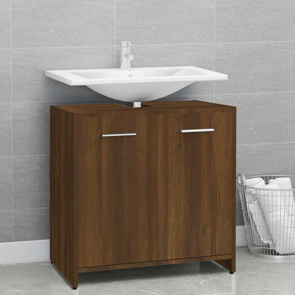 Mobile Lavabo Bagno 60X33X60 Cm Legno Multistrato