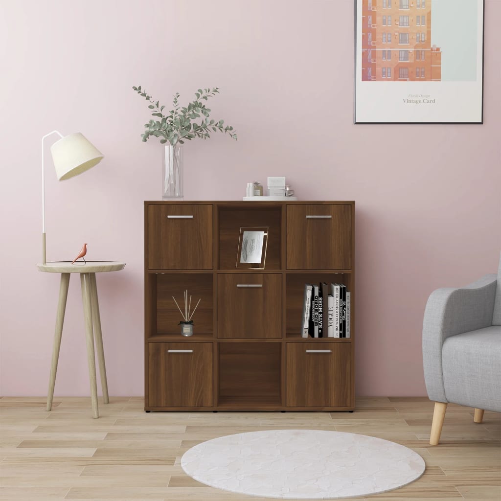 Libreria 90X28X90 Cm In Legno Multistrato