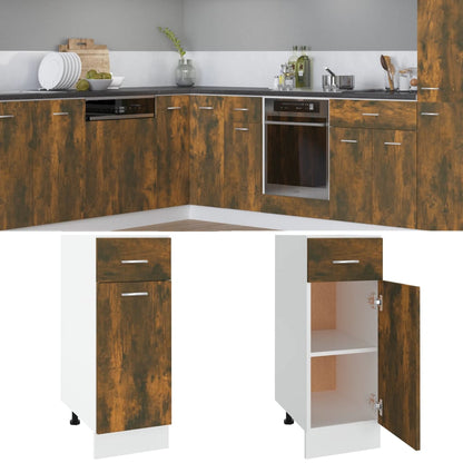 Mobile Pensile “Riga” 40X29,5X60 Cm Rovere Fumo