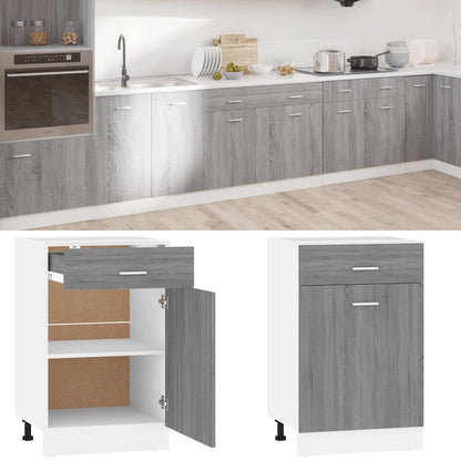 Mobile Pensile “Riga” 40X29,5X60 Cm Grigio Sonoma