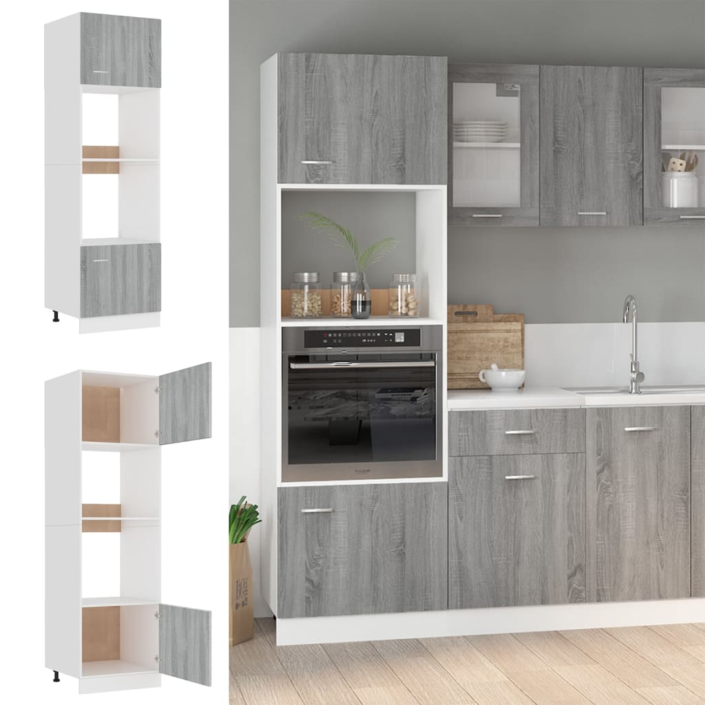 Mobile Pensile “Riga” 40X29,5X60 Cm Grigio Sonoma