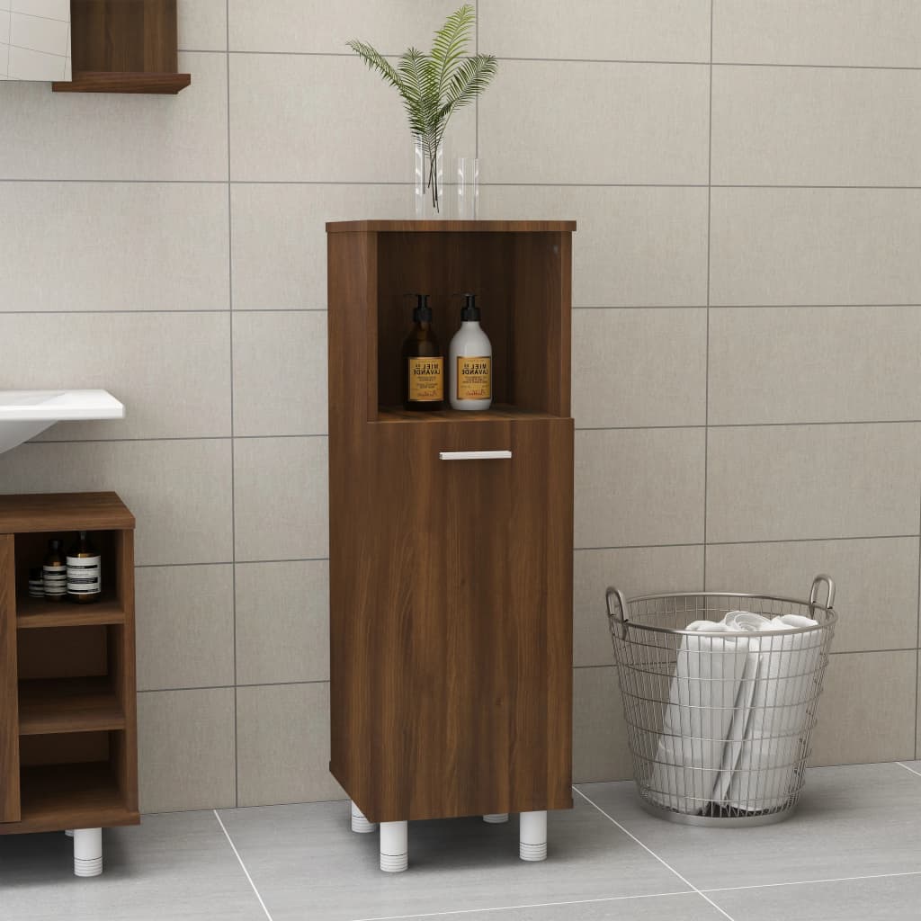 Mobile Da Bagno 30,5X30X95Cm In Truciolato