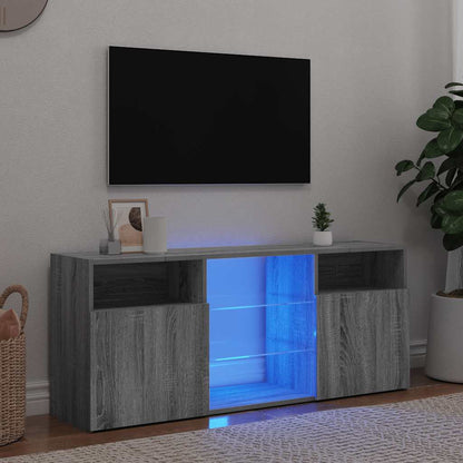 Mobile Porta Tv Con Led 120X30X50 Cm Multistrato
