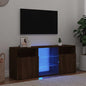 Mobile Porta Tv Con Led 120X30X50 Cm Multistrato