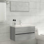 Set Mobili Da Bagno 2 Pz In Legno Multistrato
