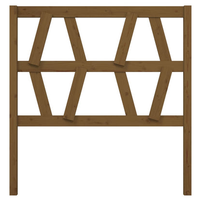 Testiera Per Letto Ambra 81X4X100 Cm In Legno Massello Di Pino