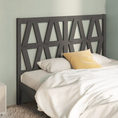 Testiera Per Letto Ambra 81X4X100 Cm In Legno Massello Di Pino