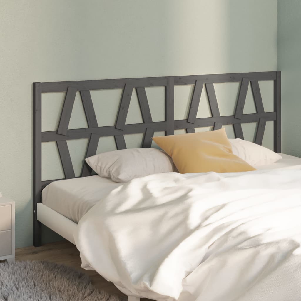 Testiera Per Letto Ambra 81X4X100 Cm In Legno Massello Di Pino