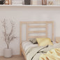 Testiera Per Letto Grigia 186X4X100Cm In Legno Massello Di Pino