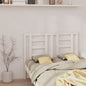 Testiera Per Letto Grigia 186X4X100Cm In Legno Massello Di Pino