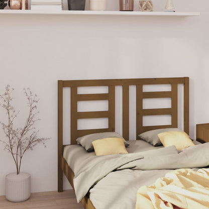 Testiera Per Letto Grigia 186X4X100Cm In Legno Massello Di Pino