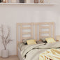 Testiera Per Letto Grigia 186X4X100Cm In Legno Massello Di Pino