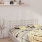 Testiera Per Letto Grigia 186X4X100Cm In Legno Massello Di Pino