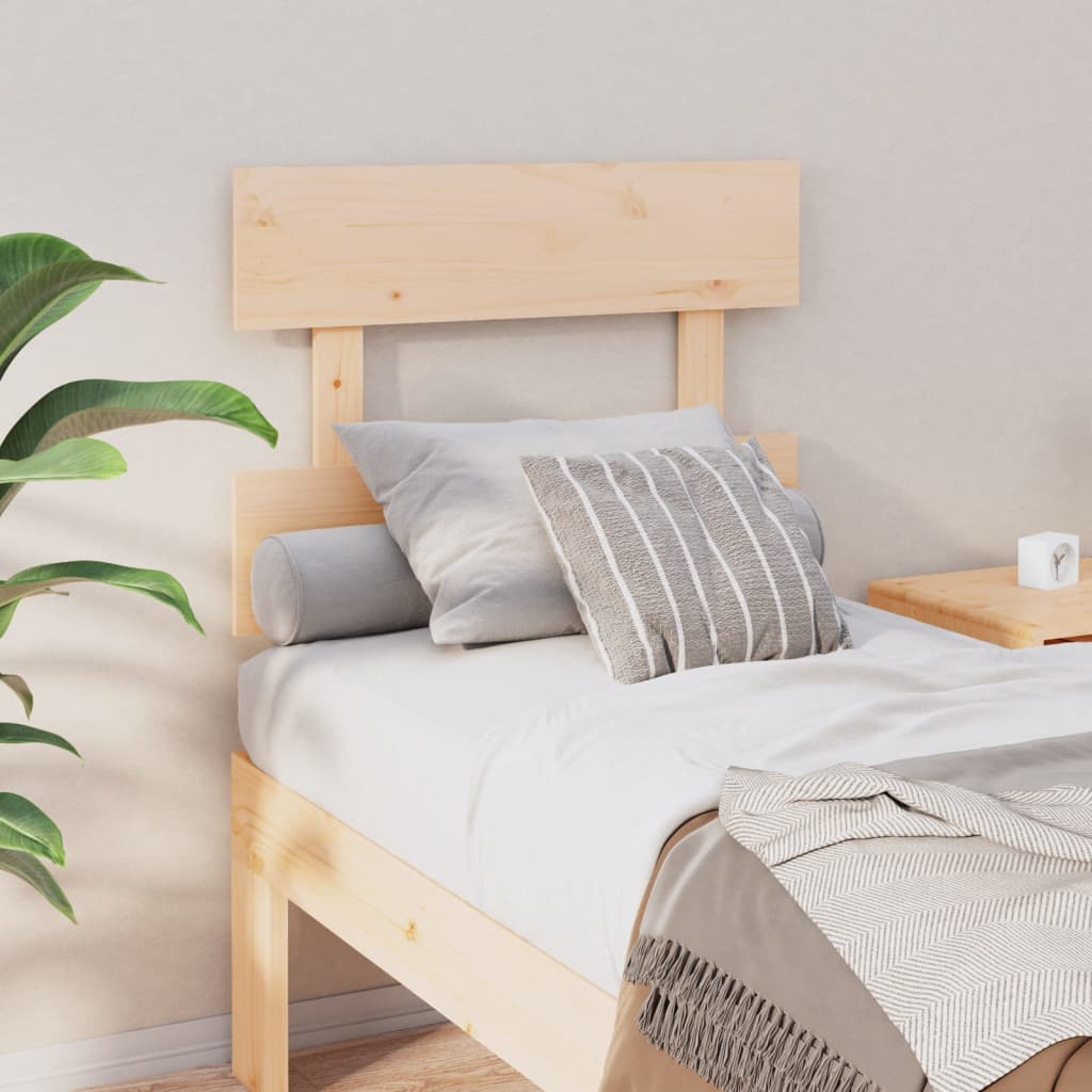 Testiera Per Letto Ambra 154X3X81 Cm In Legno Massello Di Pino