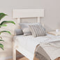 Testiera Per Letto Ambra 154X3X81 Cm In Legno Massello Di Pino
