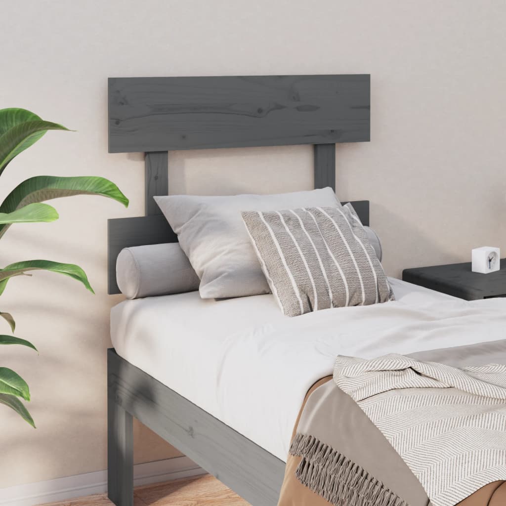 Testiera Per Letto Ambra 154X3X81 Cm In Legno Massello Di Pino