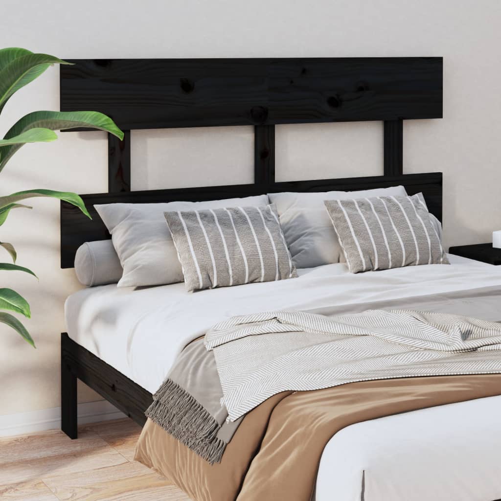 Testiera Per Letto Ambra 154X3X81 Cm In Legno Massello Di Pino