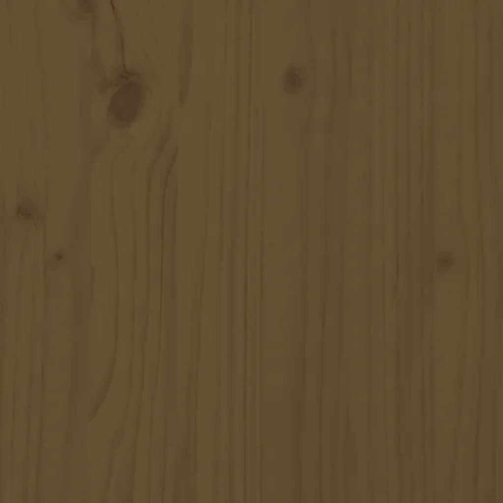 Testiera Per Letto Ambra 154X3X81 Cm In Legno Massello Di Pino