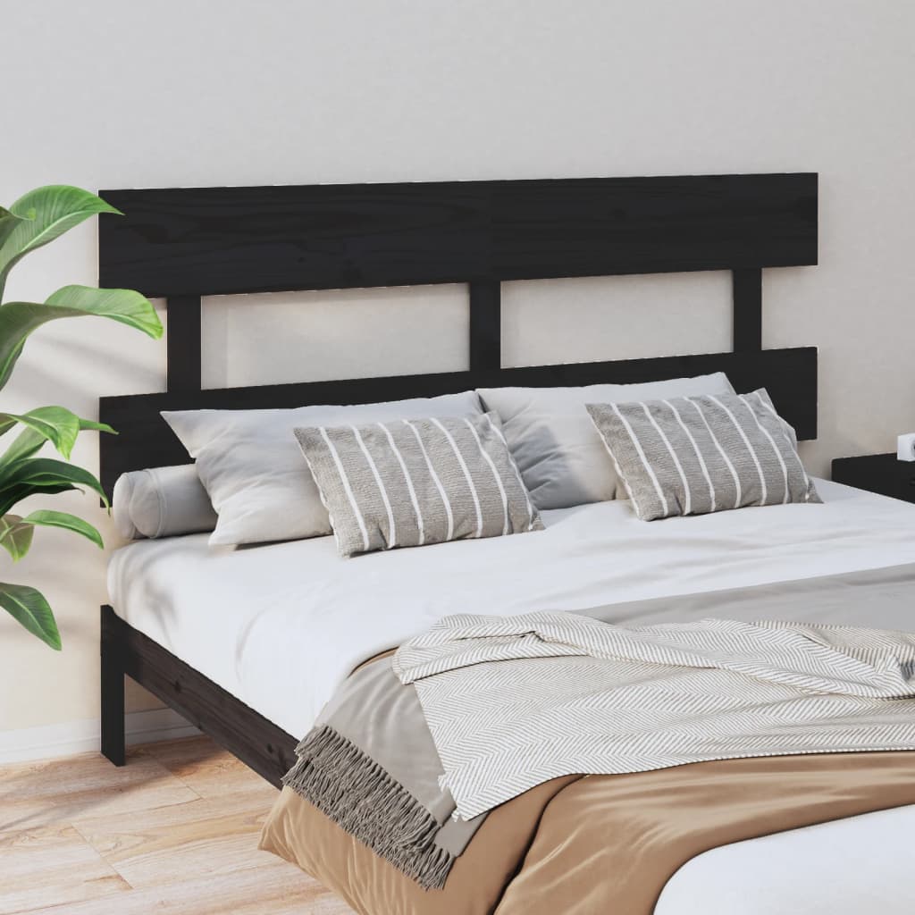 Testiera Per Letto Ambra 154X3X81 Cm In Legno Massello Di Pino