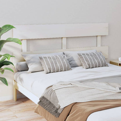 Testiera Per Letto Ambra 154X3X81 Cm In Legno Massello Di Pino