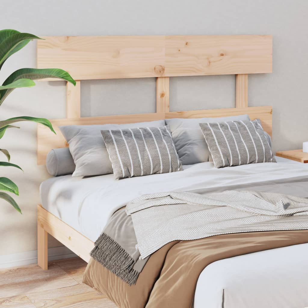 Testiera Per Letto Ambra 154X3X81 Cm In Legno Massello Di Pino