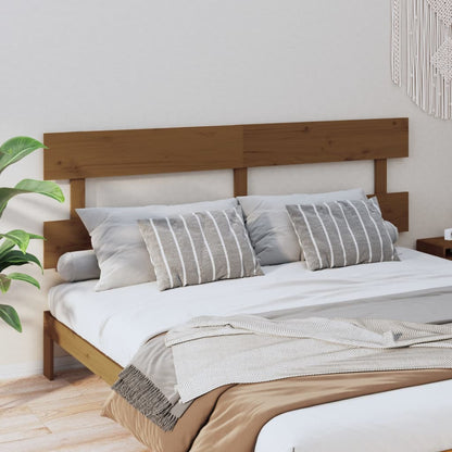 Testiera Per Letto Ambra 154X3X81 Cm In Legno Massello Di Pino