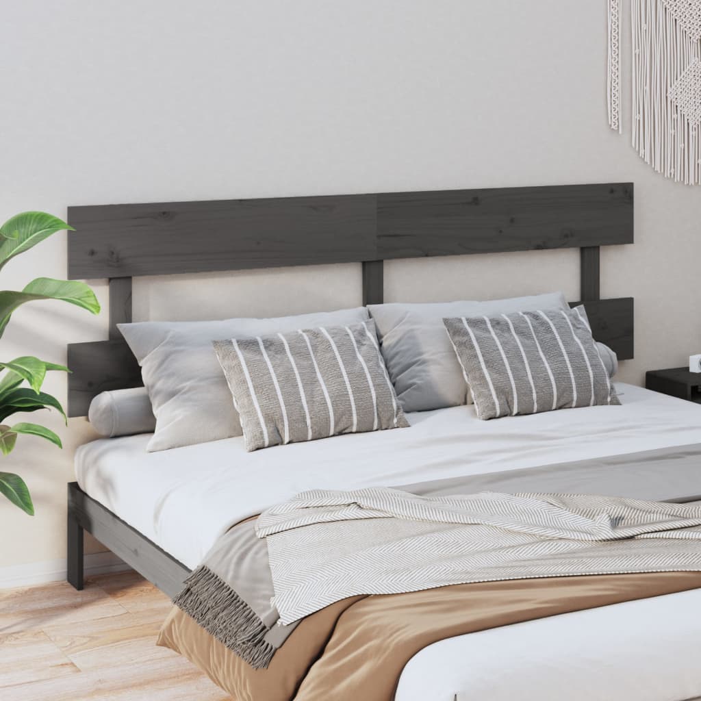 Testiera Per Letto Ambra 154X3X81 Cm In Legno Massello Di Pino