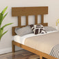 Testiera Per Letto Grigia 138,5X3X81 Cm Legno Massello Di Pino