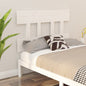 Testiera Per Letto Grigia 138,5X3X81 Cm Legno Massello Di Pino