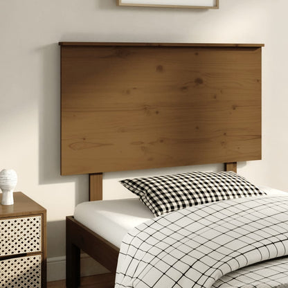 Testiera Per Letto Ambra 79X6X82,5 Cm In Legno Massello Di Pino