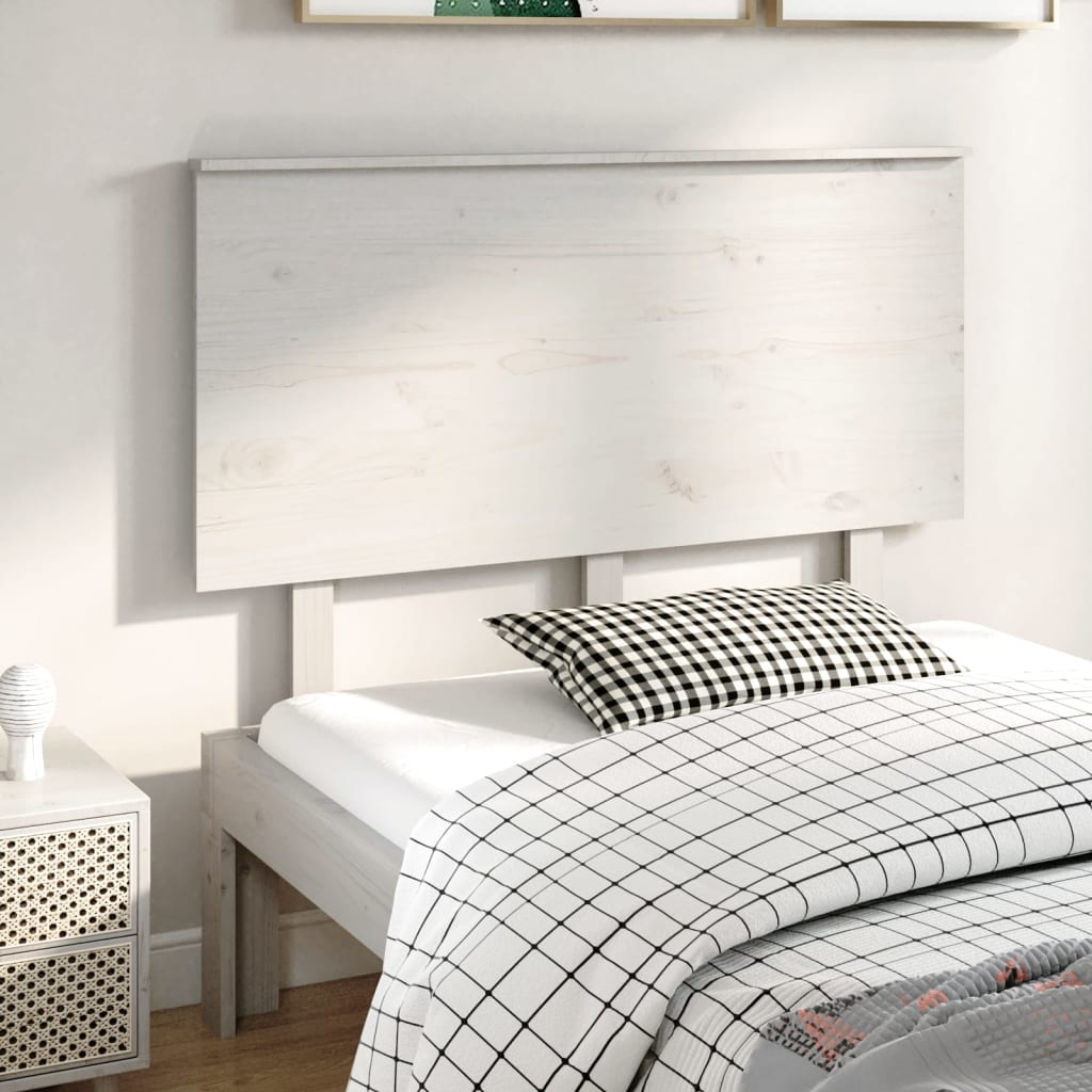 Testiera Per Letto Ambra 79X6X82,5 Cm In Legno Massello Di Pino