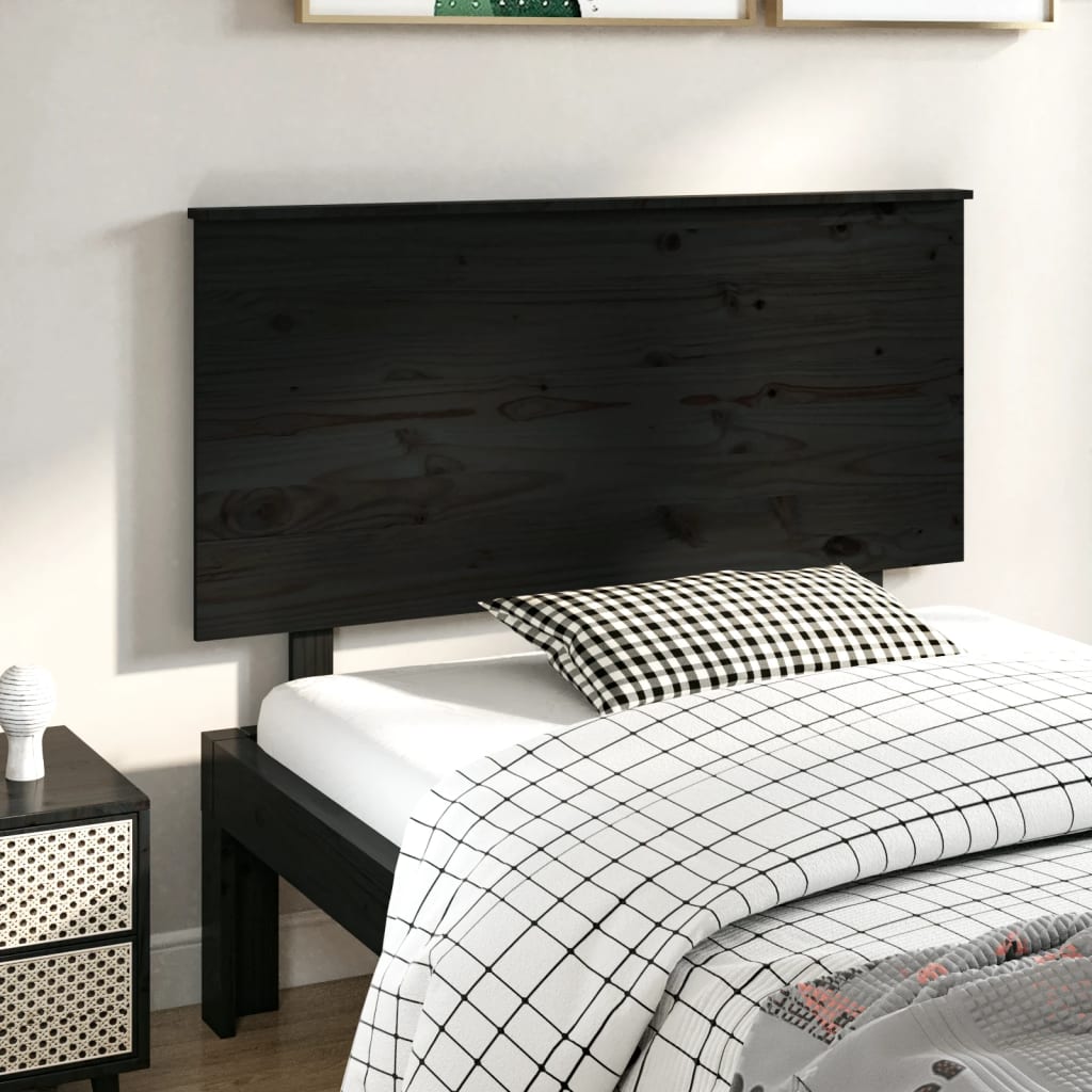 Testiera Per Letto Ambra 79X6X82,5 Cm In Legno Massello Di Pino