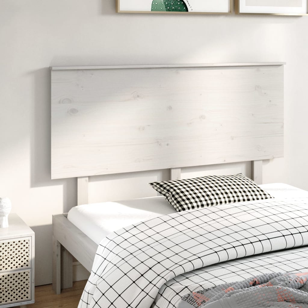 Testiera Per Letto Ambra 79X6X82,5 Cm In Legno Massello Di Pino