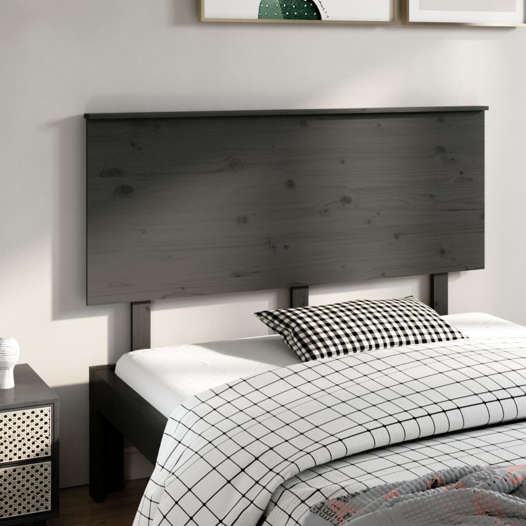 Testiera Per Letto Ambra 79X6X82,5 Cm In Legno Massello Di Pino