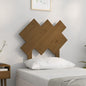 Testiera Per Letto Bianca 104X3X80,5 Cm Legno Massello Di Pino