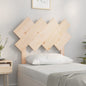 Testiera Per Letto Bianca 104X3X80,5 Cm Legno Massello Di Pino