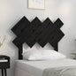 Testiera Per Letto Bianca 104X3X80,5 Cm Legno Massello Di Pino