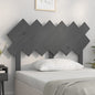 Testiera Per Letto Bianca 104X3X80,5 Cm Legno Massello Di Pino