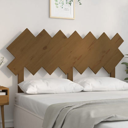 Testiera Per Letto Bianca 104X3X80,5 Cm Legno Massello Di Pino