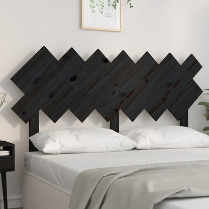 Testiera Per Letto Bianca 104X3X80,5 Cm Legno Massello Di Pino