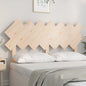 Testiera Per Letto Bianca 104X3X80,5 Cm Legno Massello Di Pino