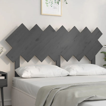 Testiera Per Letto Bianca 104X3X80,5 Cm Legno Massello Di Pino