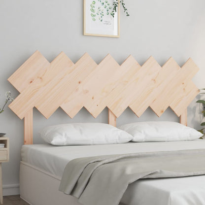 Testiera Per Letto Bianca 104X3X80,5 Cm Legno Massello Di Pino