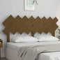 Testiera Per Letto Bianca 104X3X80,5 Cm Legno Massello Di Pino