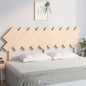 Testiera Per Letto Bianca 104X3X80,5 Cm Legno Massello Di Pino