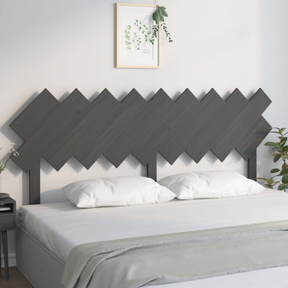 Testiera Per Letto Bianca 104X3X80,5 Cm Legno Massello Di Pino