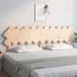 Testiera Per Letto Bianca 104X3X80,5 Cm Legno Massello Di Pino